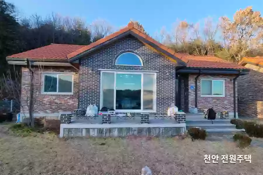 천안시 전원주택 유리단열필름 시공 작업